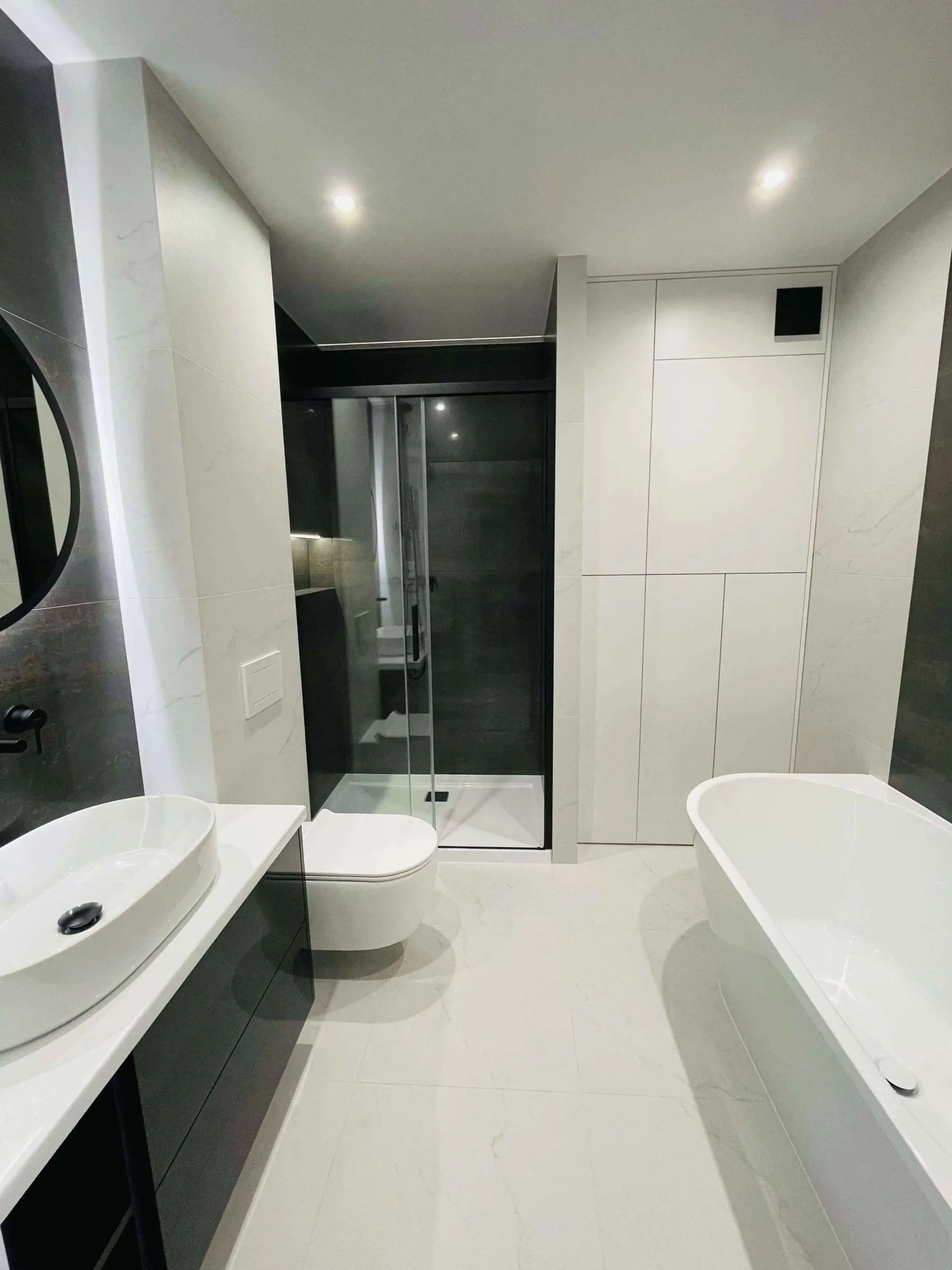 wykończenia łazienek